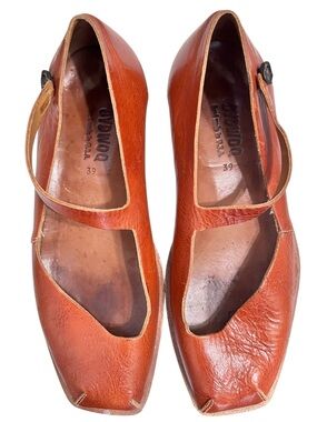 Cydwoq Mary Jane shoes leather brown shoes womens sz 39/9